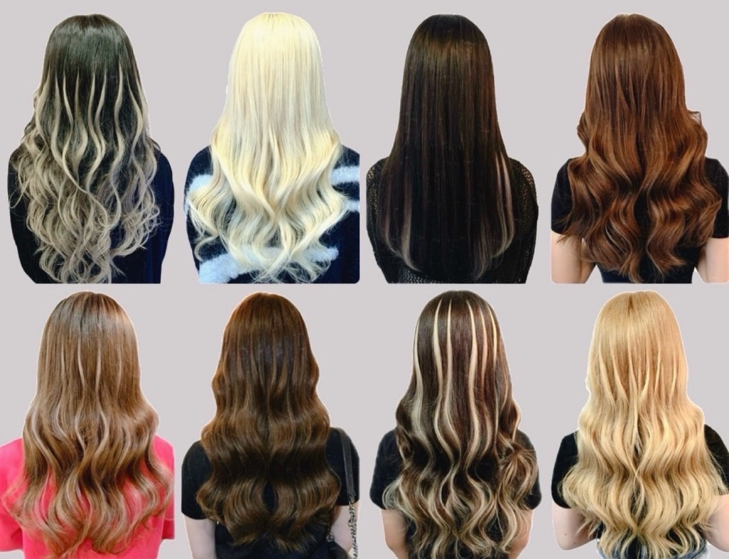 6Dエクステ カラーバリエーション 全8色 神戸三宮 elua